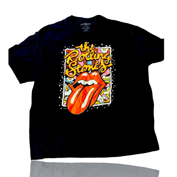 The Rolling Stones Pop Art Concert Tee: 2XL Big & Tall Band Merch: Mick Jagger - Picture 1 of 3
